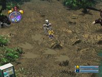 une photo d'Ã©cran de Digimon World sur Sony Playstation